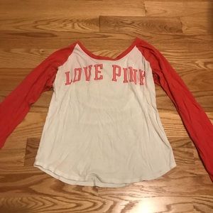 Pink VS Long Sleeve Love Pink Shirt